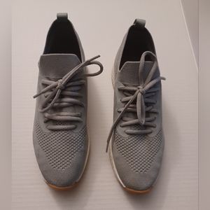 4/$80 Gray Fancy Runners - Fit Like US8 (Women)